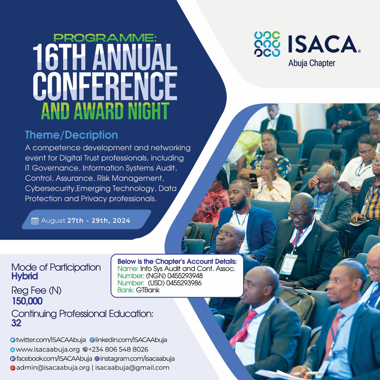 ISACA Abuja 16th Annual Conference